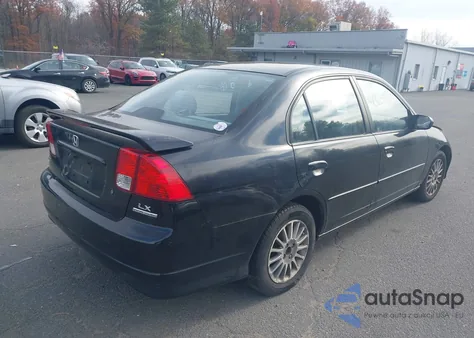 2005 Honda Civic Lx из США, поврежденный, VIN 2HGES16535H558874